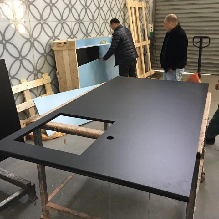 Black Nano Glass Countertop