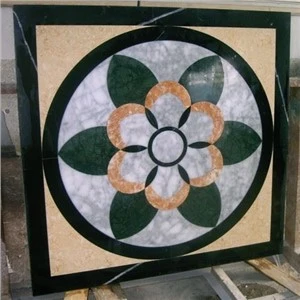 Square Marble Medallion -mallit