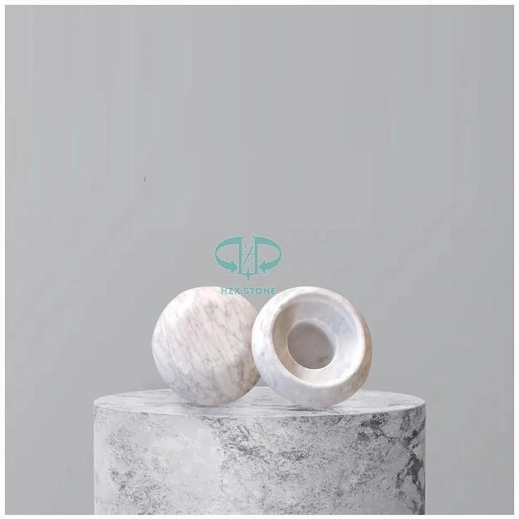 Marble Tea Light Candle Holder