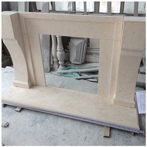 Beige Marmori takka surround