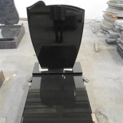 Musta graniitti hautakivi hautakivi